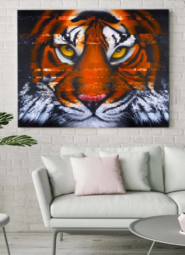 Interference - Sumatran Tiger original signed painting