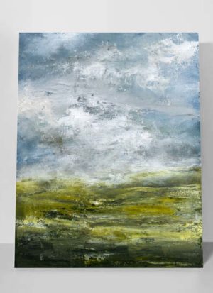 Original Abstract Landscape Signed Painting