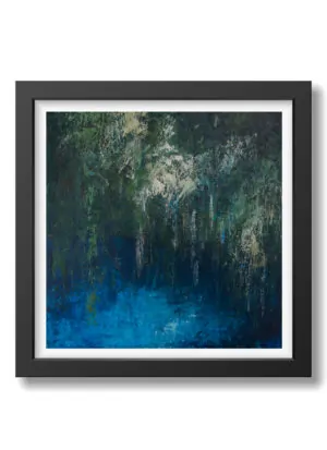 'Hidden' - Abstract Landscape Art Print | CreativeFolk