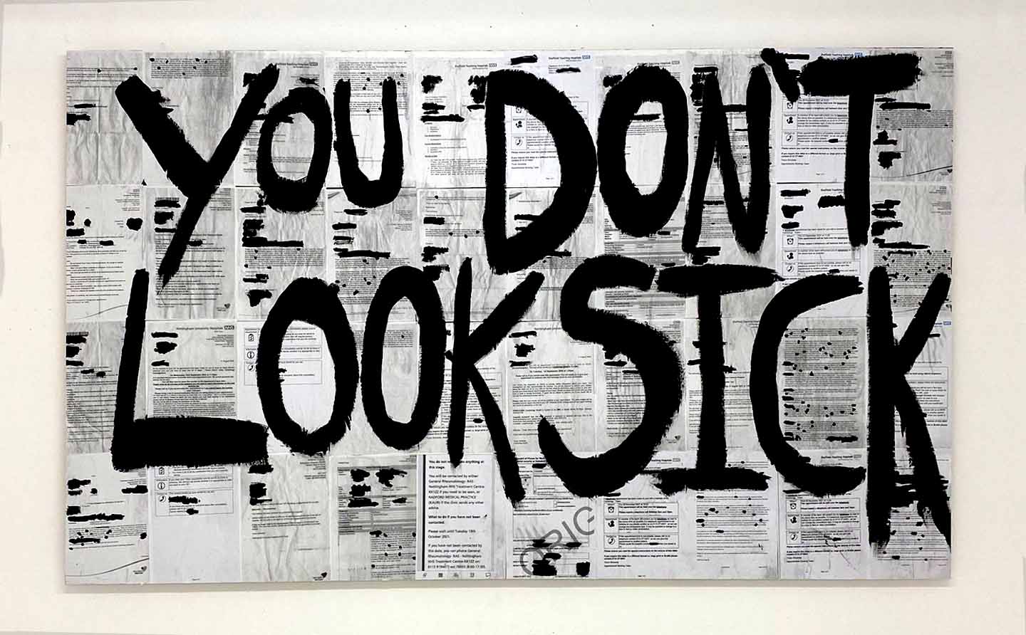 'You don't look sick' by Chloe Burns has had over 2,000 shares on social media