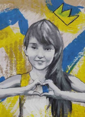 The Artists for Ukraine Art Auction has been organised by Raffaella Bertolini in the hope to raise much needed funds for Ukrainian people affect by the war