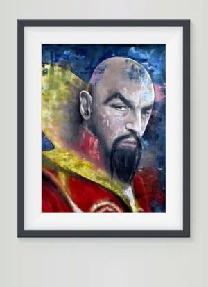 Ming the Merciless signed giclee print