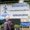 Massive Attack co founder 3D's #feedthefrontline campaign