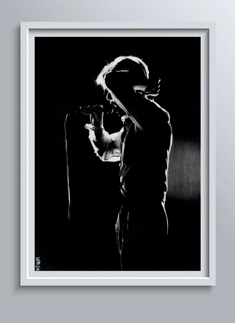 David Bowie fine art print by Indie Matharu
