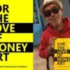 Darren Main proudly holds his book 'For The Love Of Money Art'