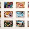 Just some of the incredible artwork on show as part of the Background Bob exhibition