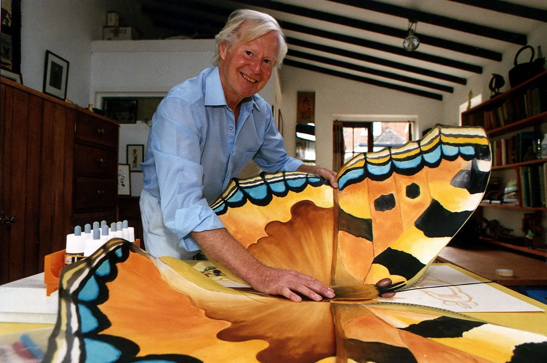 Tony Hart inspired a generation to pick up a paint brush