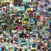 Beeple's NFT featured the first 5000 works for his 'Everdays' project and sold for over $69m at Christies
