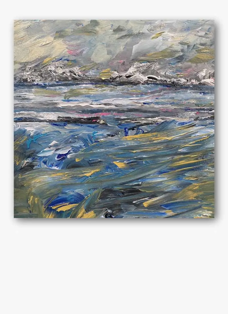 Untitled Original Mixed Media Fine Art by Helen Lack