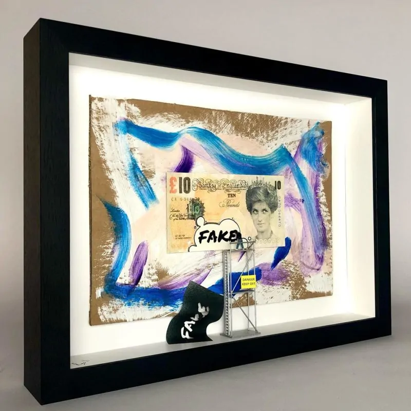 Roy participated in the Background Bob Project with this stunning piece