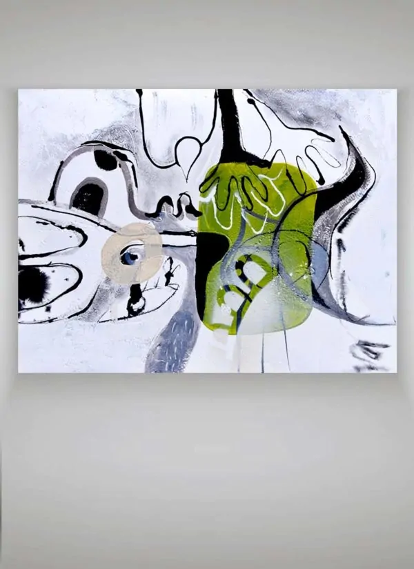 Out of Reach Original Signed Abstract Art by Szilvia Ponyiczki