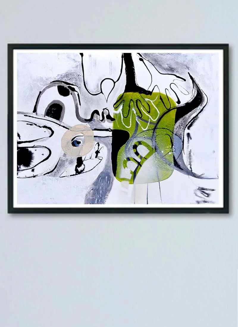 Out of Reach Fine Art Abstract Print by Szilvia Ponyiczki