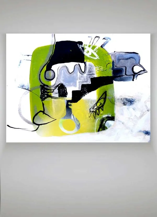 Well of Souls Original Fine Art Signed Abstract by Szilvia Ponyiczki