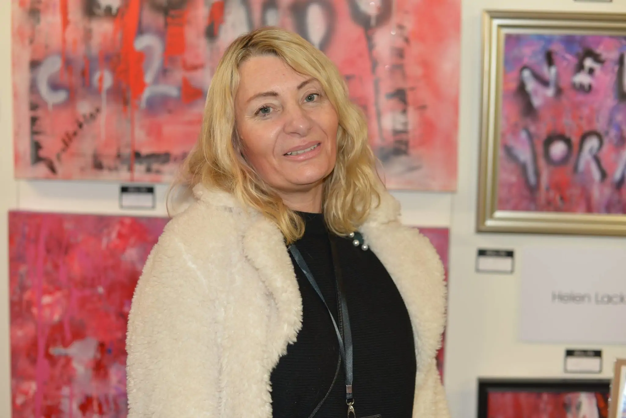 Helen Lack's paintings have become a visual diary displaying the emotions felt throughout her journey with cancer