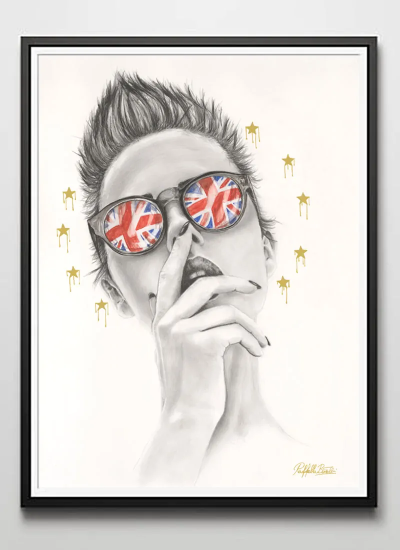 Should I Stay Or Should I Go? Political Art Print by Raffaella Bertolini