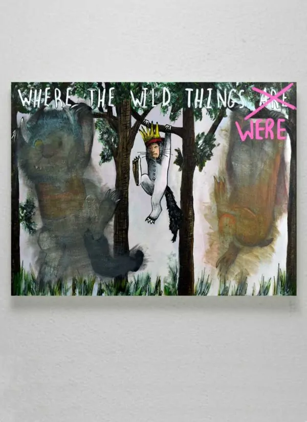 Where The Wild Things Were Environmental Art by Paul Kneen