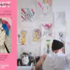Mister Samo's week long exhibition I EXIST opens on Friday 12th November