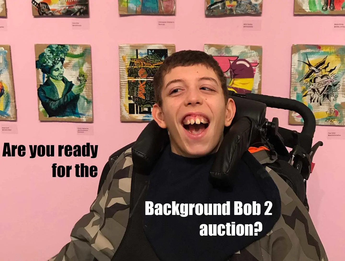 The Background Bob 2 auction kicks off on Sunday 20th March