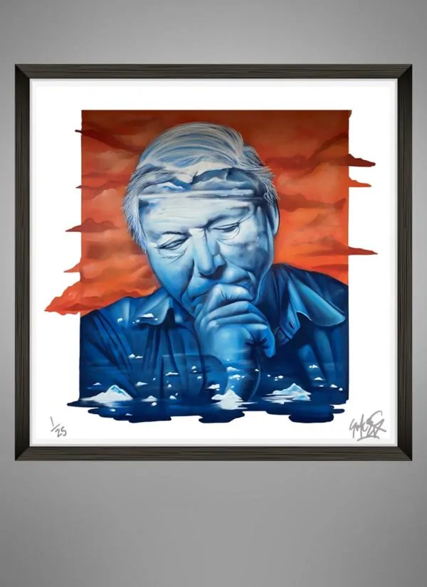 David's Climate Change 25 ltd ed priints by NYCES