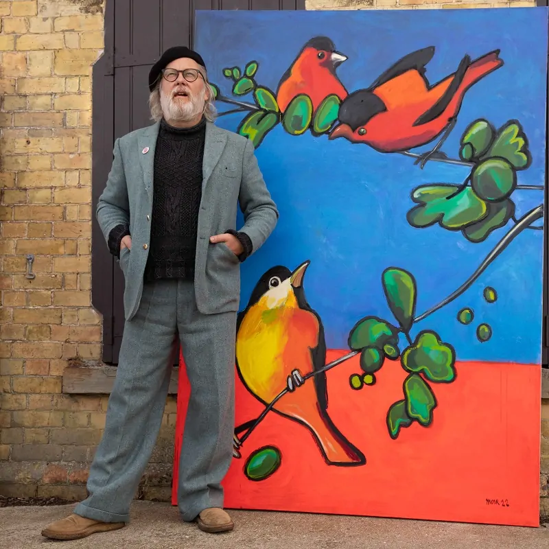 Jim Moir aka Vic Reeves launches his first Yrkshire based solo show in Harrogate